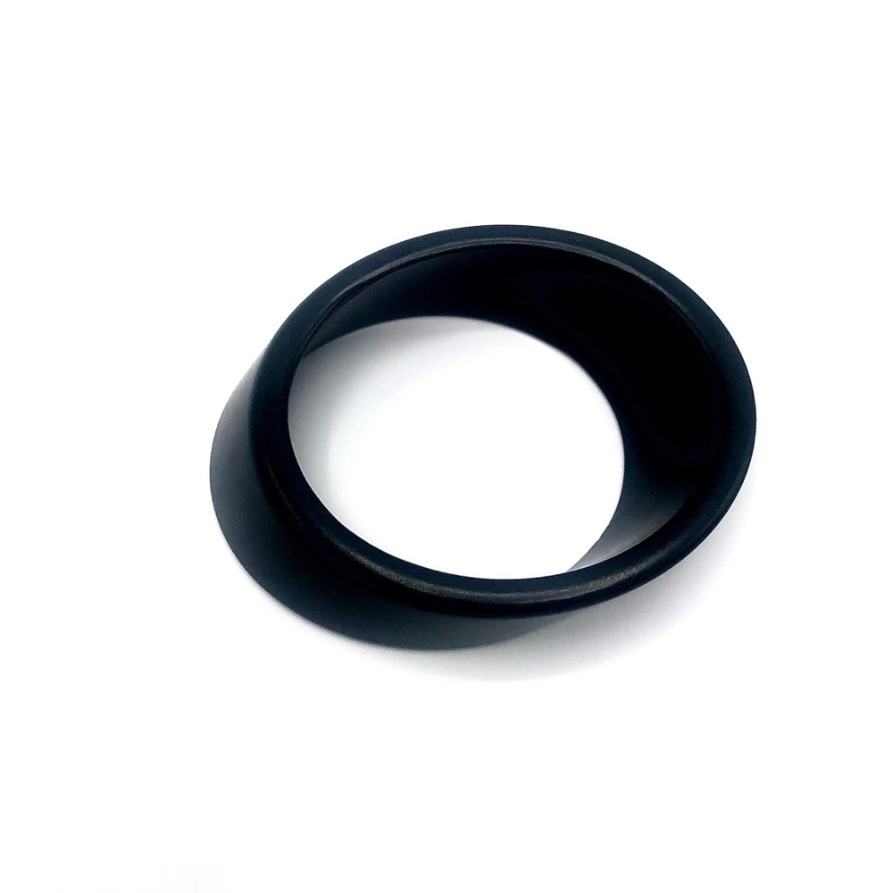 Slanted Bracelet Modern Wrist Dangle Black